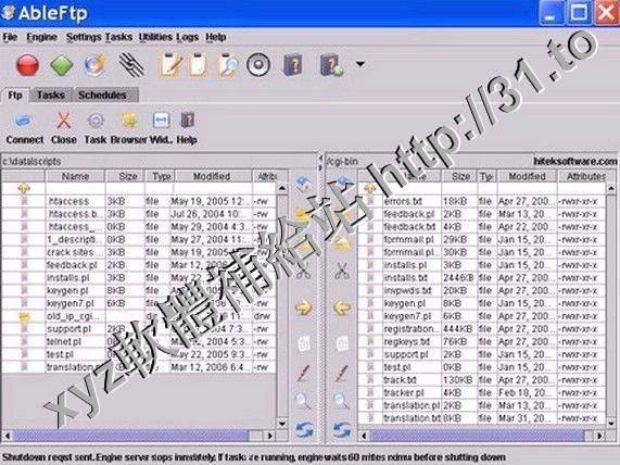 HiTek Software AbleFtp v11.11 英文正式版(FTP工具用戶端軟體)