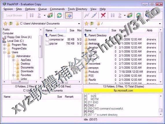OpenSight Software FlashFXP v5.4.0.3970 英文正式版(FTP軟體)