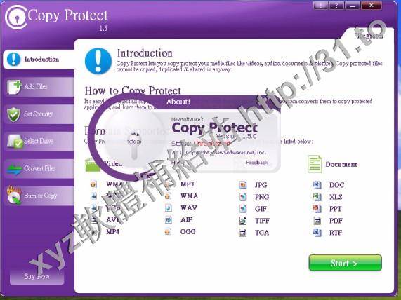 Newsoftwares Copy Protect v1.5.0 英文正式版(光碟版權保護軟體)