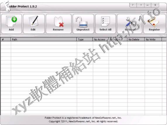 Newsoftwares Folder Protect v1.9.4 英文正式版(硬碟文件加密軟體)