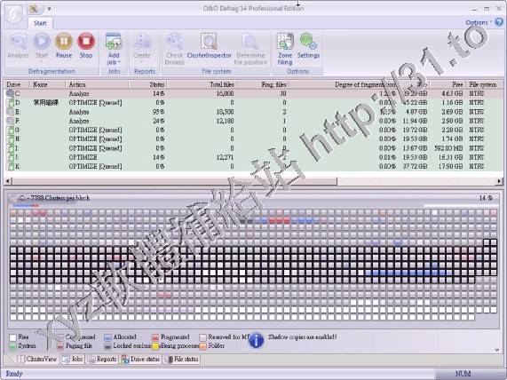 OO Defrag Server Edition v15.8.801 X64 英文正式版(硬碟工具軟體)