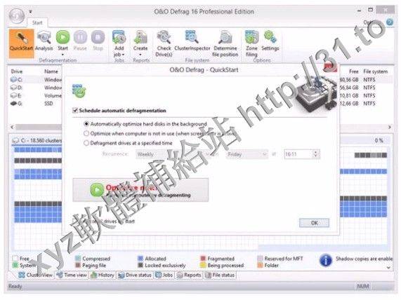 OO Software Defrag Server Edition v16.0.183 X64 英文正式版(磁盤碎片整理工具軟體)