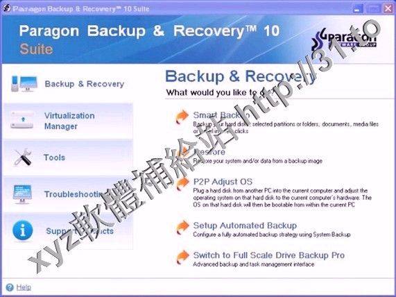 Paragon Backup and Recovery 15 Home Compact Edition v10.1.25.348 X64 英文正式版(數據備份軟體)