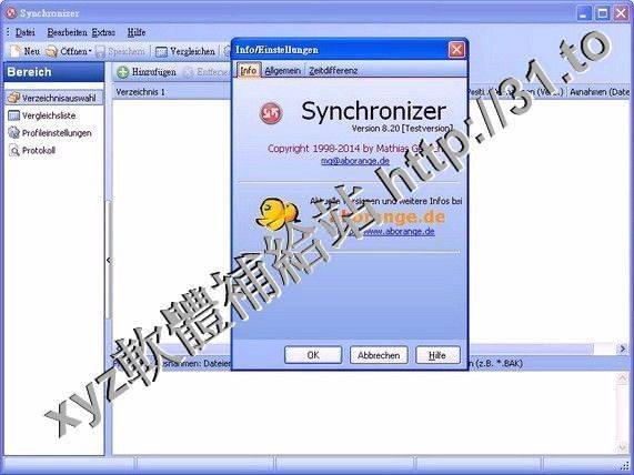 Aborange Synchronizer v9.10 German 英文正式版(同步和備份軟體)