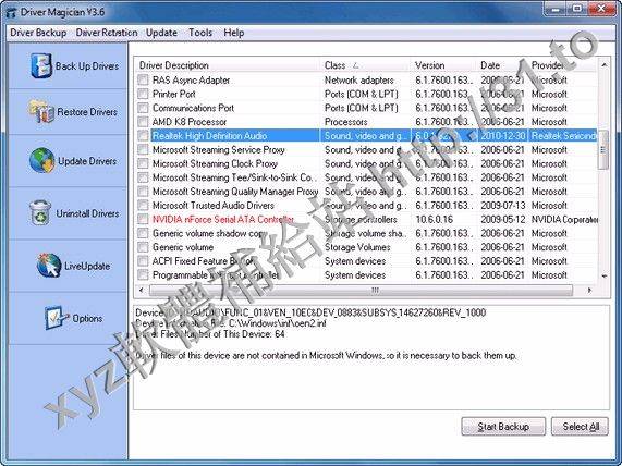 GoldSolution Software Driver Magician v5.0 英文正式版(驅動程式備份軟體)