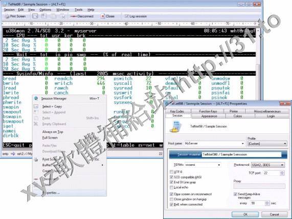 Erics Telnet 98 v15.2.6910 SSH 英文正式版(Telnet用戶端軟體)