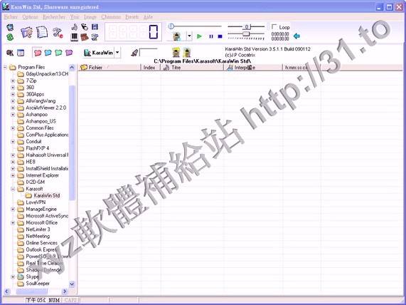 KaraWin Std v3.5.1.1 build 090112 英文正式版(Windows下的卡拉OK MIDI及MP3的播放軟體)