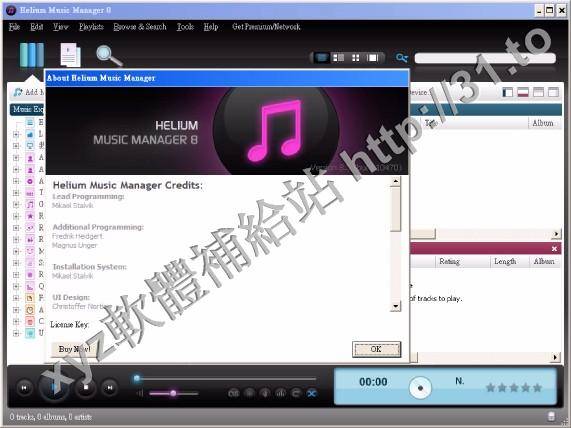 Helium Music Manager v8.5.0.10470 Network Edition 英文正式版(音樂文件管理軟體)
