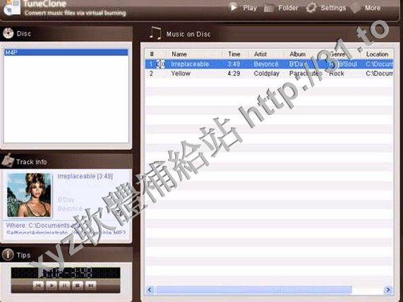TuneClone Audio Converter v2.20 英文正式版(音頻轉換軟體)