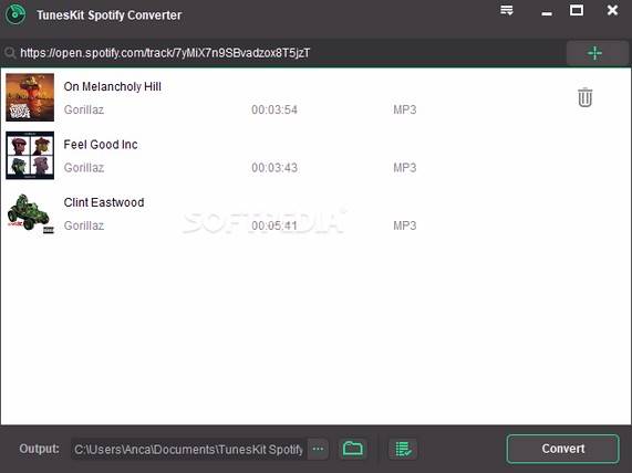 TunesKit Spotify Converter v1.0.0.20 英文正式版(音樂轉換軟體)