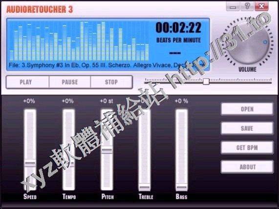 Abyssmedia AudioRetoucher v4.5.5.0 英文正式版(音效檔案編輯軟體)
