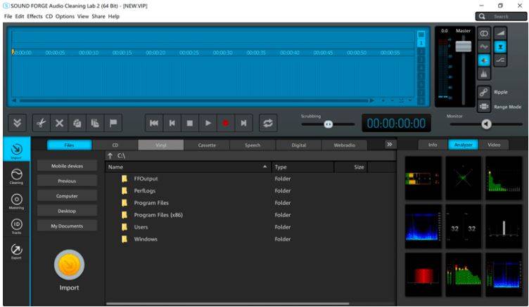 MAGIX SOUND FORGE Audio Cleaning Lab 24.0.1.16 音檔修復 英文版(DVD版)