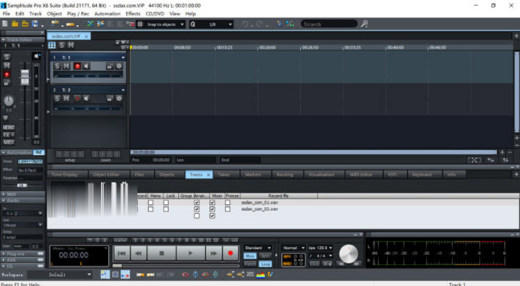 MAGIX Samplitude Pro X7 Suite 18.0 專業音樂工作站 英文版(DVD版)