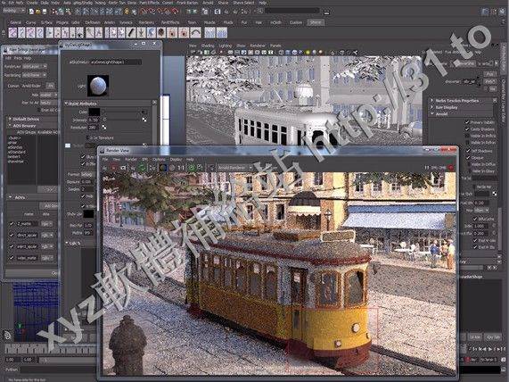 Solid Angle Maya To Arnold v1.4.1 For Maya 2016 英文正式版(照片級渲染插件軟體)