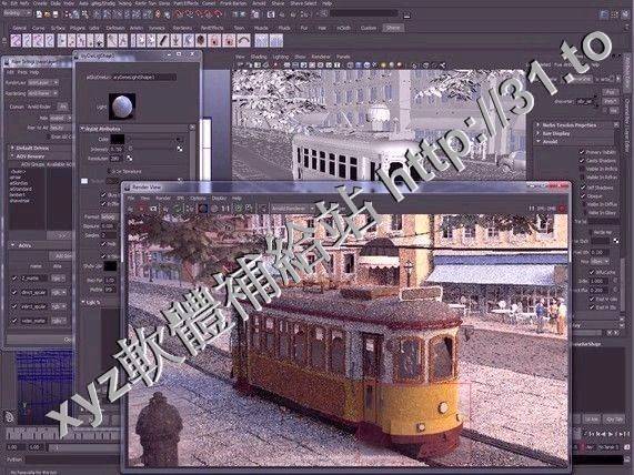 Solid Angle Maya To Arnold v2.0.0.1 For Maya 2016.5 英文正式版(照片級渲染插件軟體)