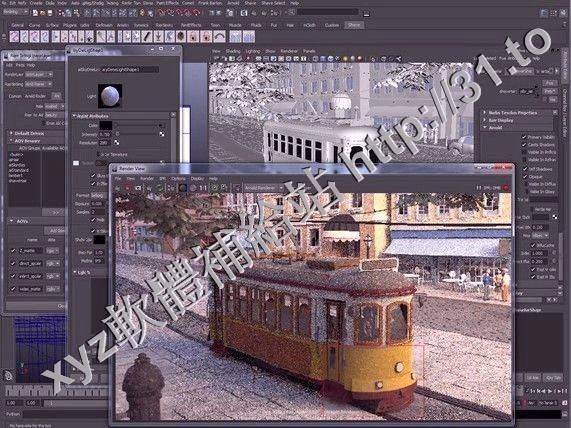 Solid Angle Cinema4D To Arnold v2.2.2 For Cinema4D R19 英文正式版(阿諾德渲染器插件軟體)