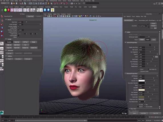 JoeAlter Shave And A Haircut For Maya 2016 v9.5v13 X64 英文正式版(毛髮插件軟體)