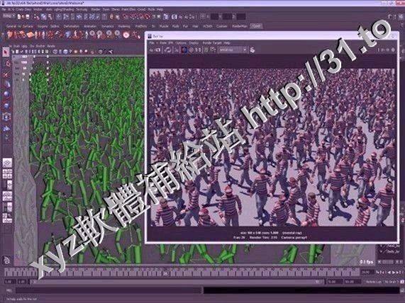 Golaem Crowd v6.2 For Maya 2017 英文正式版(3D渲染應用軟體)