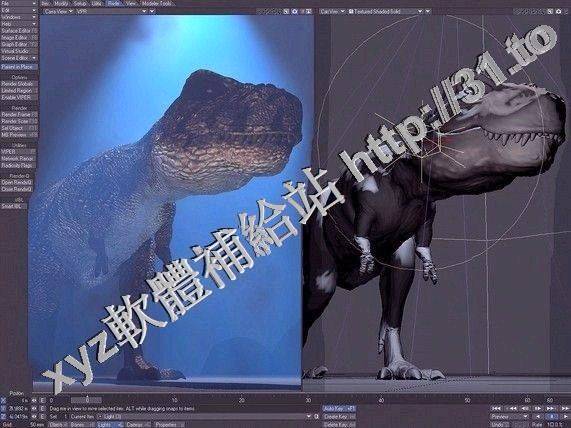 NEWTEK LIGHTWAVE3D V2018 CONTENT 英文正式版(三維動畫軟體)