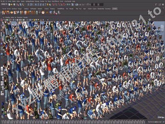 Golaem Crowd v6.3.4 For Maya 2017 英文正式版(3D渲染應用軟體)