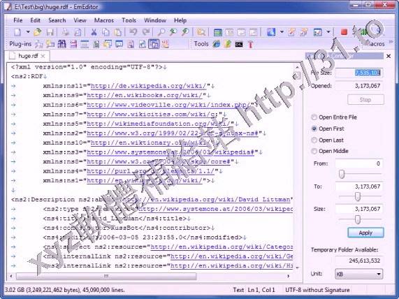 Emurasoft EmEditor Professional v11.0.4 Portable 英文正式版(文書編輯軟體)