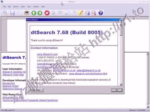 DtSearch Engine v7.70.8032 英文正式版(文本搜索軟體)