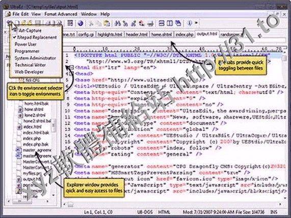 IDM UltraEdit Portable v21.30.0.1024 英文正式版(文字編輯軟體)