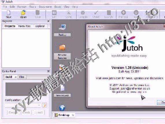 Anthemion Software Jutoh v2.35.0 for 英文正式版(電子書編輯軟體)