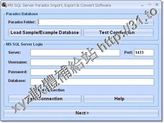 Paradox To Oracle Conversion Software v7.0 英文正式版(甲骨文轉換軟體)