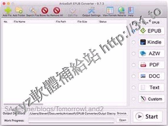 AniceSoft EPUB Converter for Windows v9.8.3 英文正式版(EPUB電子書轉換器軟體)
