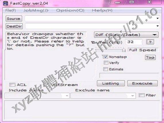 FastCopy Portable v3.27 英文正式版(文件拷貝的工具軟體)