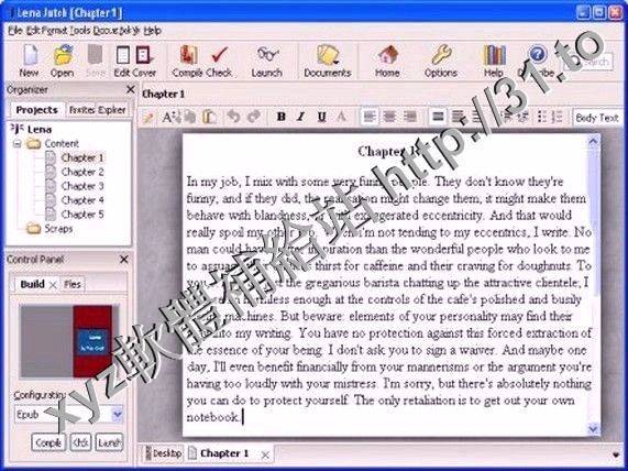 Anthemion Software Jutoh v2.63 X64 英文正式版(功能強大的電子書製作軟體)