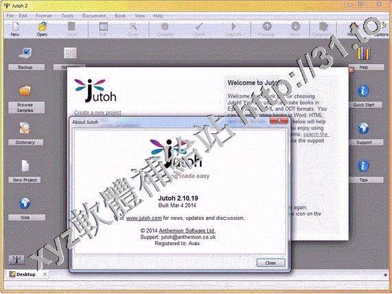 Anthemion Software Jutoh v2.74 英文正式版(功能強大的電子書製作軟體)