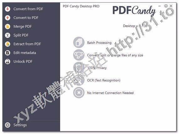 Icecream PDF Candy Desktop Pro v2.62 英文正式版(pdf處理軟體)
