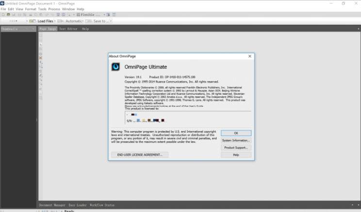Nuance OmniPage Ultimate 19.1 圖文辨識 英文版(DVD版)