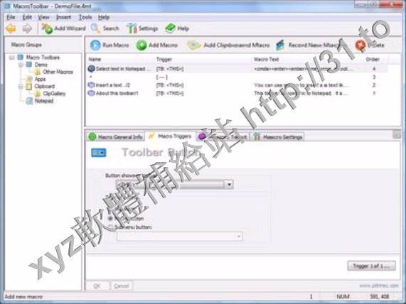 Pitrinec MacroToolbar v7.5.0 Professional 英文正式版(功能強大工具條軟體)