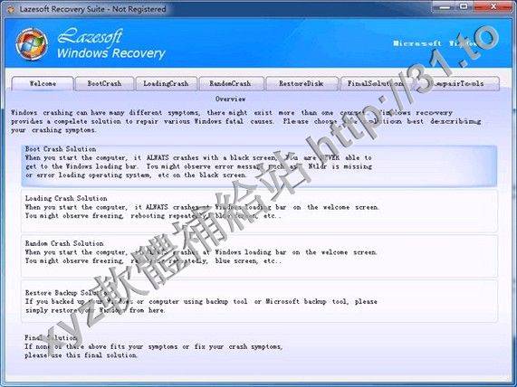 Windows Recovery Unlimited Edition v3.0 英文正式版(Windows系統恢復工具軟體)