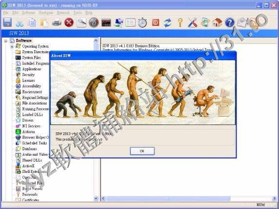 Gabriel Topala SIW v2013.01.03 Business Edition 英文正式版(戶可以通過它來獲知個人電腦中硬盤和軟件中的所有數據軟體)