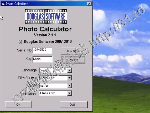Photo Calculator for Windows v3.2.0 Multilanguage 英文正式版(攝影處理軟體)