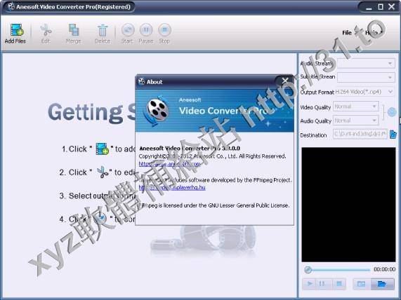 Aneesoft Video Converter Suite v3.3.0. 英文正式版(Aneesoft視頻轉換器套件軟體)