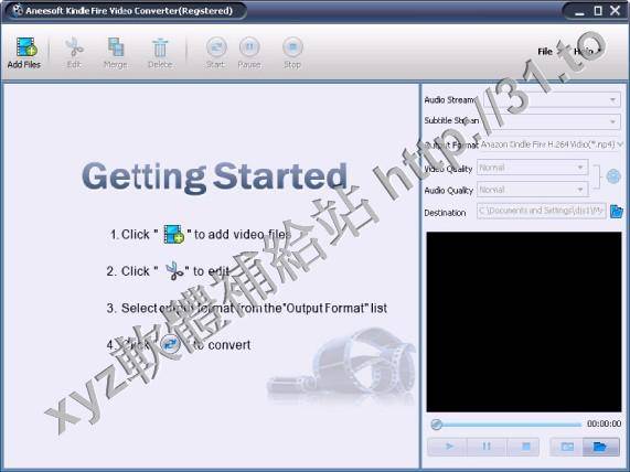 Aneesoft Kindle Fire Converter Suite v3.3.0.0 英文正式版(視屏轉換器軟體)
