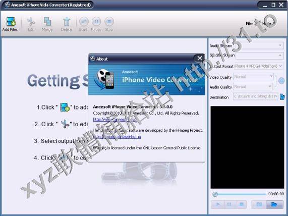 Aneesoft iPhone Converter Suite v3.5.0.0 英文正式版(視頻轉換器軟體)