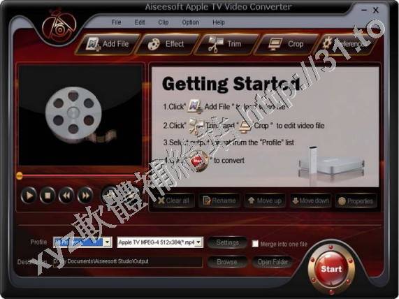 Aiseesoft Apple TV Video Converter v6.2.18 英文正式版(蘋果電視視頻轉換軟體)