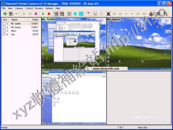 Oleansoft Hidden Camera 250x1 v2.35.2 英文正式版(監控應用軟體)