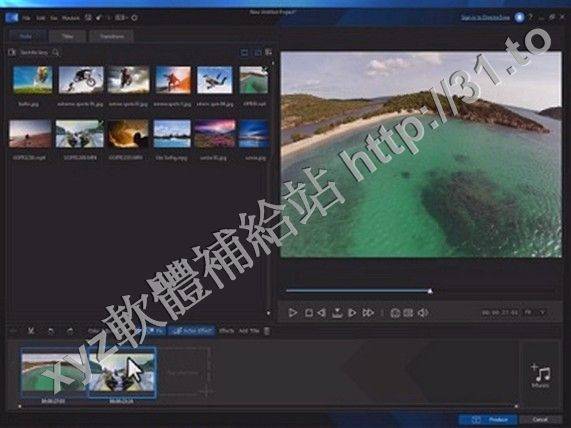 CyberLink ActionDirector v2.0.0906.0 英文正式版(動作影片剪輯軟體)