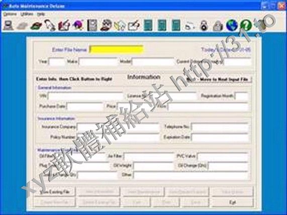 Reg Software Auto Maintenance Plus v9.0 英文正式版(汽車維護、家務資訊管理軟體)