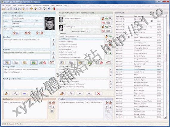 The Complete Genealogy Reporter v2013 Build 130601 英文正式版(族譜創建和管理維護軟體)