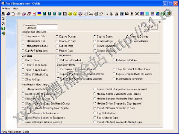 Reg Software Recipe Keeper Plus v9.6 英文正式版(家庭菜譜收集資訊軟體)