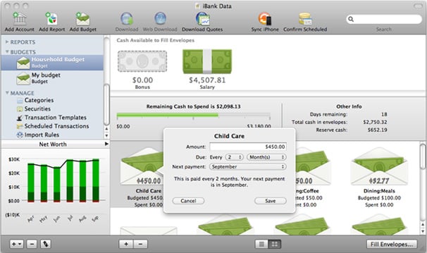 Igg Software iBank 5.0.4 英文正式版(財務管理軟體)