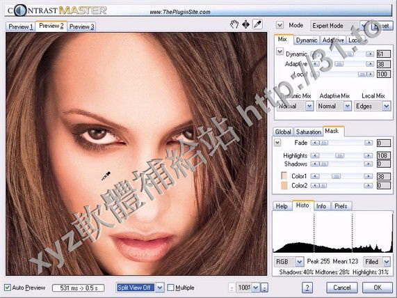 BW Styler v2.0 for Adobe Photoshop 英文正式版(黑白特效軟體)